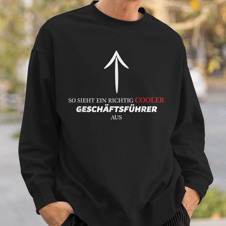 So Looks Ein Richtig Cooler Manager Aus Sweatshirt Geschenke für Ihn