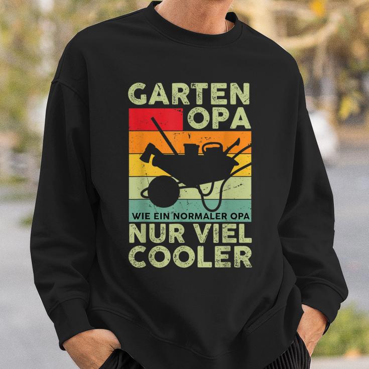 Garden Grandpa Gardener Saying Outfit For Grandad Sweatshirt Geschenke für Ihn