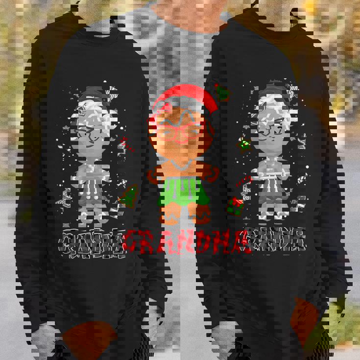 Gingerbread Grandma Buffalo Plaid Christmas Shirt Mama Sweatshirt Gifts for Him