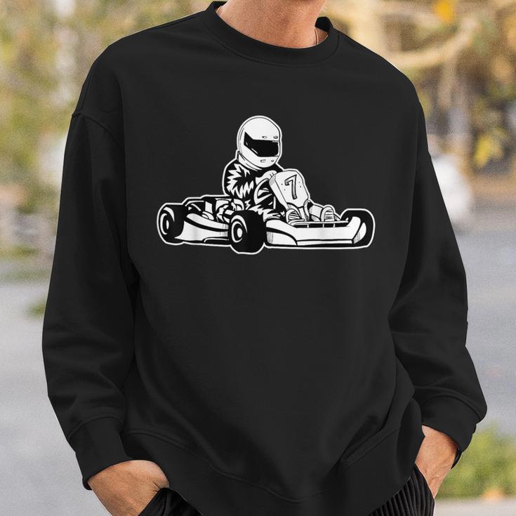 Go-Kart Racing Kart Racing Driver Go Karting Sweatshirt Geschenke für Ihn