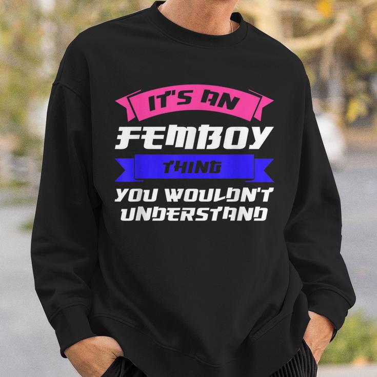 Herren Es Ist Ein Femboy Ding Du Südkorea Sweatshirt Geschenke für Ihn