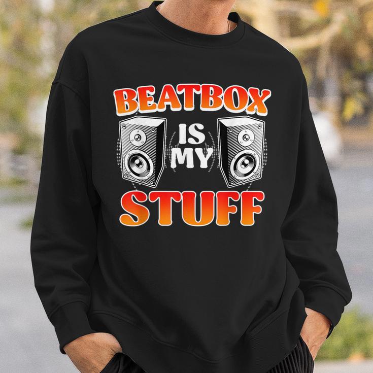 Hiphop Beatbox Is My Ding Singing Sweatshirt Geschenke für Ihn