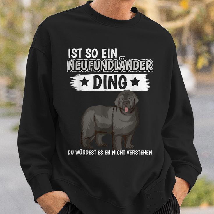 Hundehalter Ist So Ein Neufundländer Ding Neufundländer Sweatshirt Geschenke für Ihn