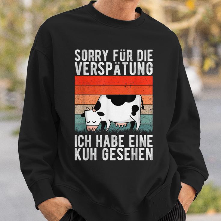 Ich Habe Eine Kuh Seen Sweatshirt Geschenke für Ihn