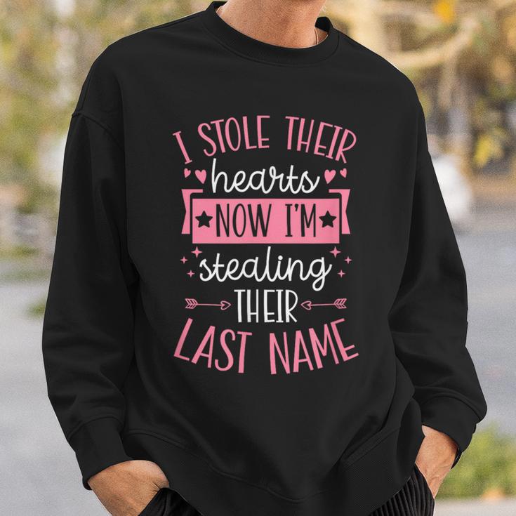 Ich Habe Ihre Herzen Gestohlen Jetzt Stehle Ich Ihren Surnamen German Sweatshirt Geschenke für Ihn