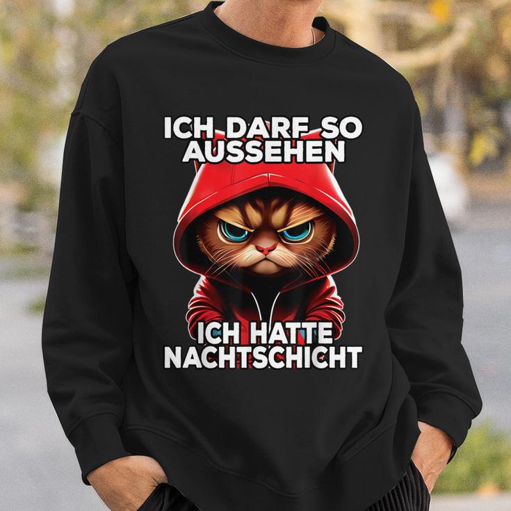 I Ich Kann So Sehen Ich Hatte Cat Sweatshirt Geschenke für Ihn