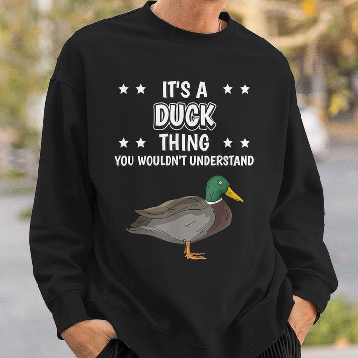 Ist So Ein Ente Ding Lustiger Spruch Enten Sweatshirt Geschenke für Ihn