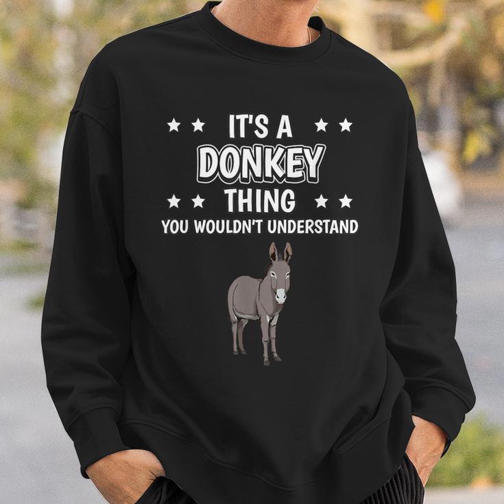 Ist So Ein Esel Ding Lustiger Spruch Esel Sweatshirt Geschenke für Ihn