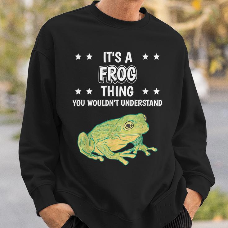 Ist So Ein Frosch Ding Sweatshirt Geschenke für Ihn