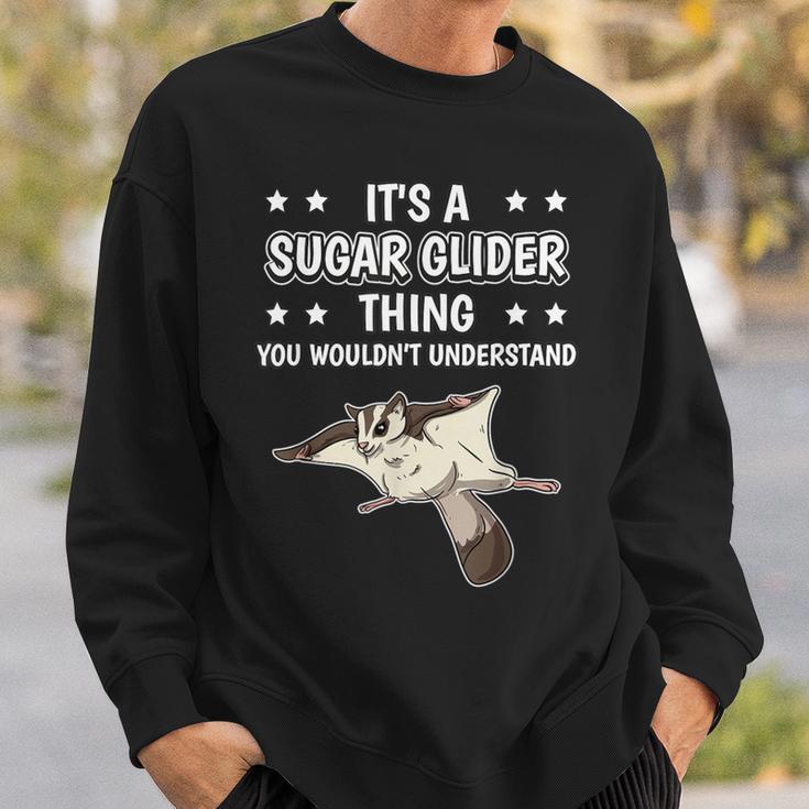 Ist So Ein Kurzkopfgleitbeutler Ding Spruch Sugar Glider Sweatshirt Geschenke für Ihn