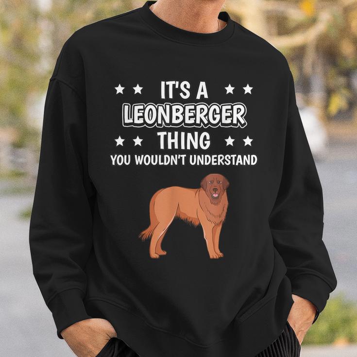 Ist So Ein Leonberger Ding Lustiger Spruch Leonberger Sweatshirt Geschenke für Ihn