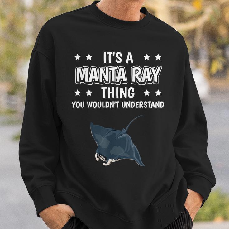 Ist So Ein Mantarochen Ding Saying Sweatshirt Geschenke für Ihn