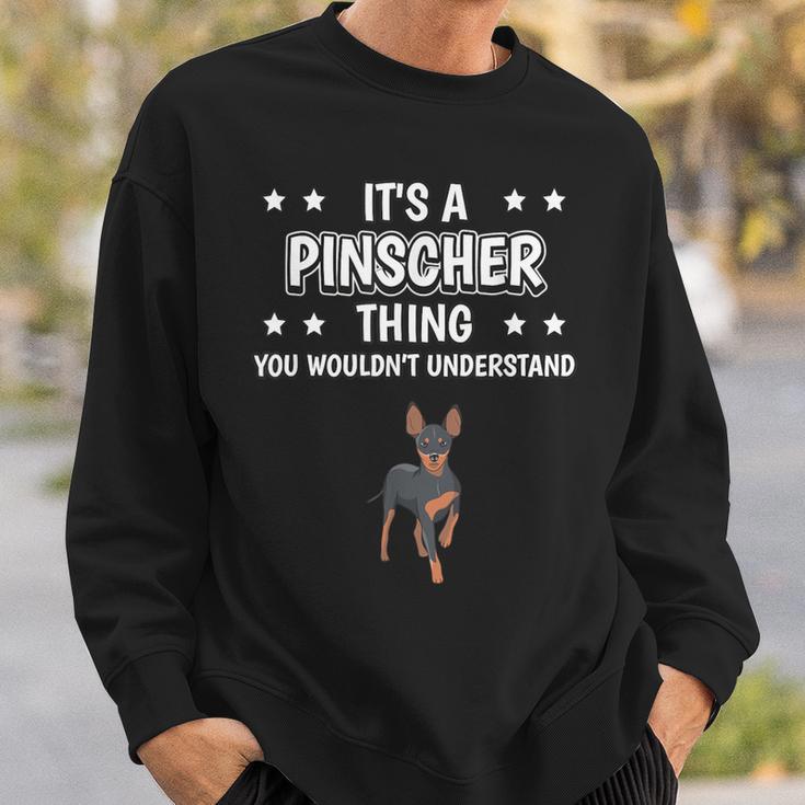 Ist So Ein Pinscher Ding Lustiger Spruch Pinscher Sweatshirt Geschenke für Ihn