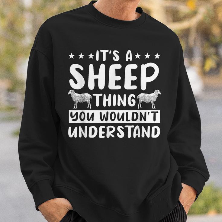 Ist So Ein Schaf Ding Schäfer Sachen Schaf Sweatshirt Geschenke für Ihn