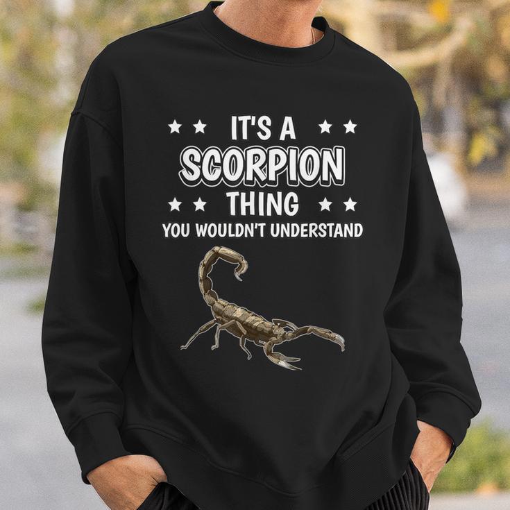 Ist So Ein Skorpion Ding Lustiger Spruch Skorpione Sweatshirt Geschenke für Ihn