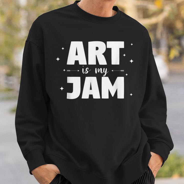 Kunst Ist Mein Ding Für Einen Lehrer Sweatshirt Geschenke für Ihn