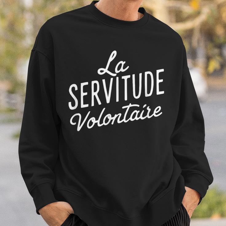 La Servitudeolontaire Sweatshirt Geschenke für Ihn