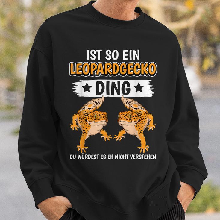 Leopard Geckos Ist So Ein Leopardgecko Ding Leopard Gecko Sweatshirt Geschenke für Ihn