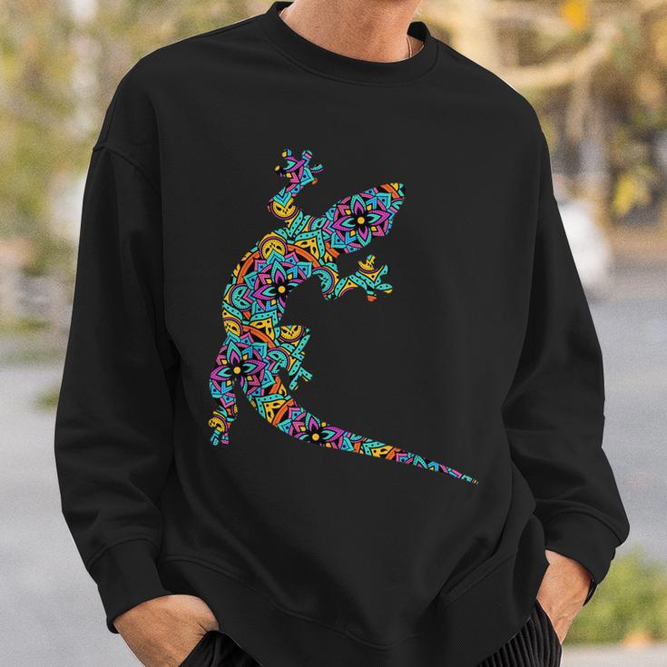 Lizardintage Gecko Sweatshirt Geschenke für Ihn