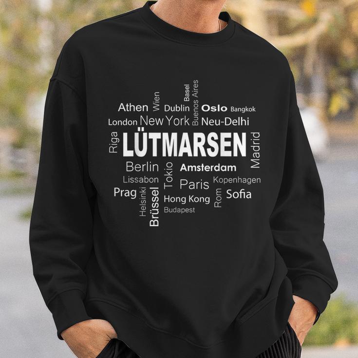 Lütmarsen Lütmarsen Meine Hauptstadt Sweatshirt Geschenke für Ihn