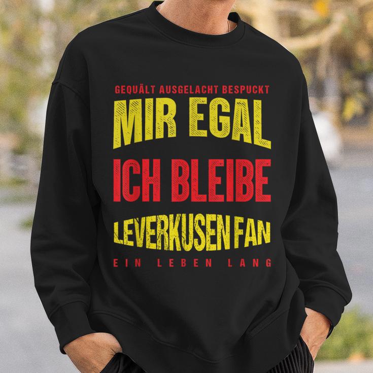 Mir Egal Ich Bleibe Leverkusen Fan Football Fan Club Sweatshirt Geschenke für Ihn