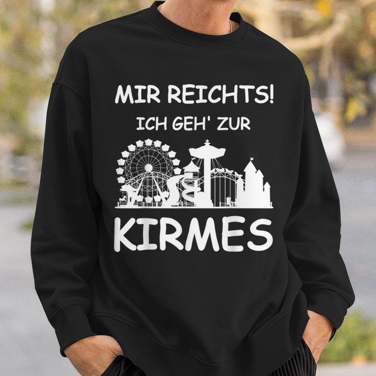 Mir Reicht's Ich Geh Zur Kirmes Retro Saying Sweatshirt Geschenke für Ihn