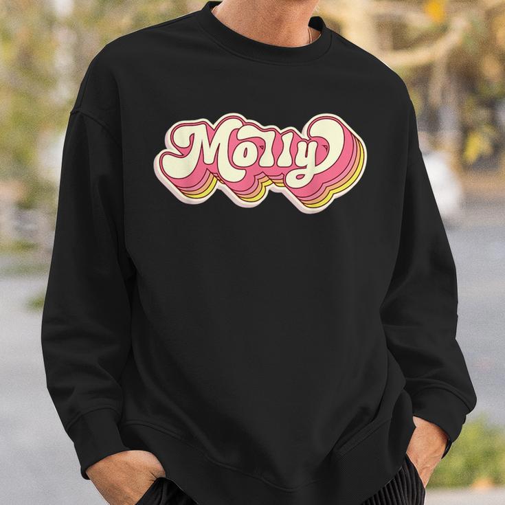 Molly Name Personalised First Name Surname Sweatshirt Geschenke für Ihn