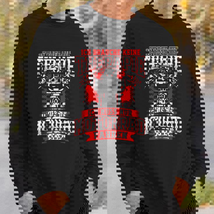 Motorrad Superbike Chopper Therapie Sweatshirt Geschenke für Ihn
