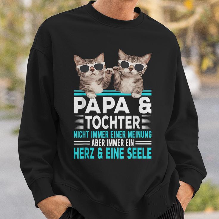 Papa Und Tochter Herz Und Eine Seele Partner Look Sweatshirt Geschenke für Ihn