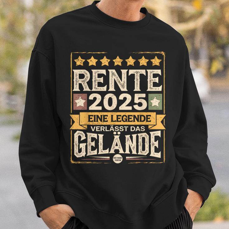 Pensioner Eine Legende Geht In Rente 2025 Ruhestand Sweatshirt Geschenke für Ihn