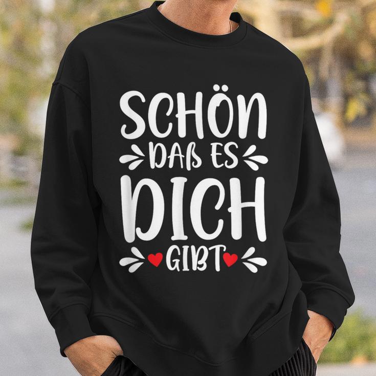 Schön Das Es Dich Gibt Geschenke Freunde Mann Kinder Ladies Sweatshirt Geschenke für Ihn