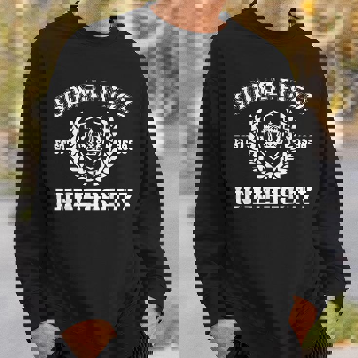 Sigma Rizz University Meme Rizzler Internet Memes Meme Sweatshirt Gifts for Him