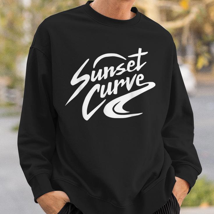 Sunset Curve Band Sweatshirt Geschenke für Ihn