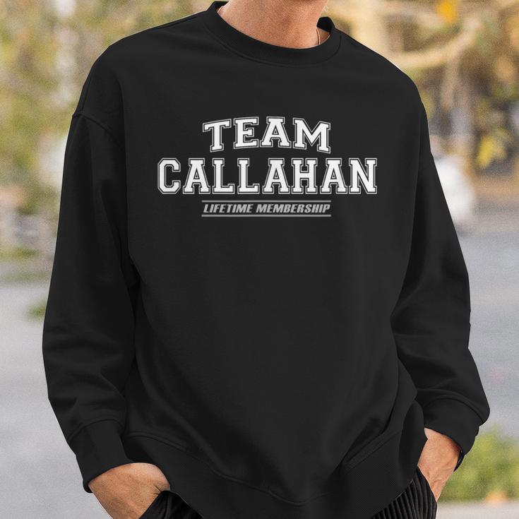 Team Callahan Stolzer Familienname Nachname Geschenk Sweatshirt Geschenke für Ihn