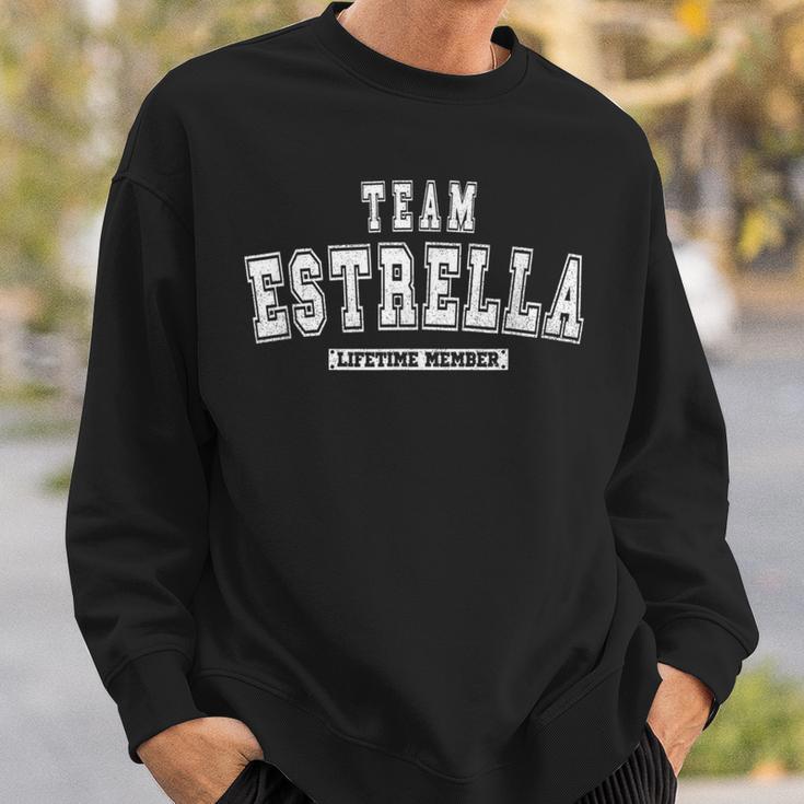 Team Estrella Lifetime Mitglied Familie Nachname Sweatshirt Geschenke für Ihn