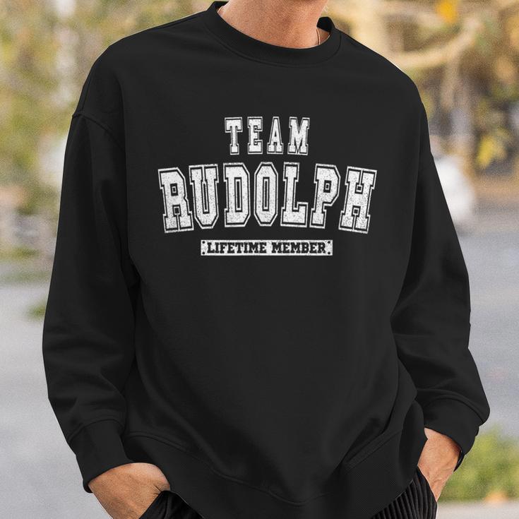 Team Rudolph Lifetime Member Family Last Name Sweatshirt Geschenke für Ihn