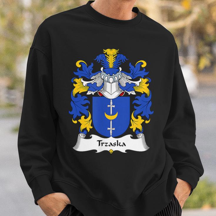 Trzaska Wappen Familienwappen Sweatshirt Geschenke für Ihn