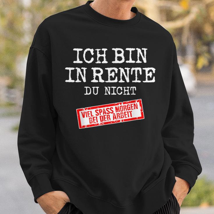 Viel Spaß Beim Arbeit Rente Retirement Pensioner Sweatshirt Geschenke für Ihn