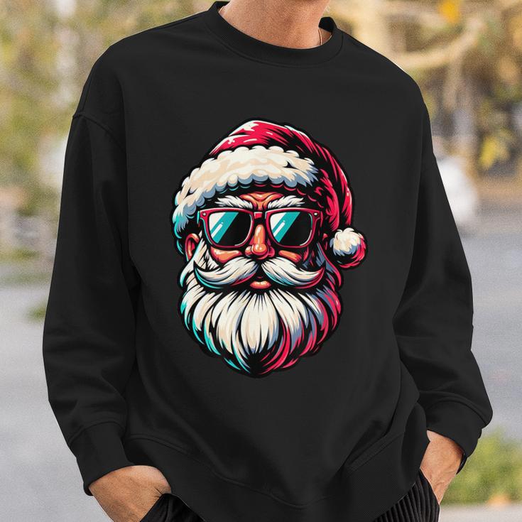 Weihnachtsmann Witzig Lustig Cool Nikolaus Wichtel N Sweatshirt Geschenke für Ihn