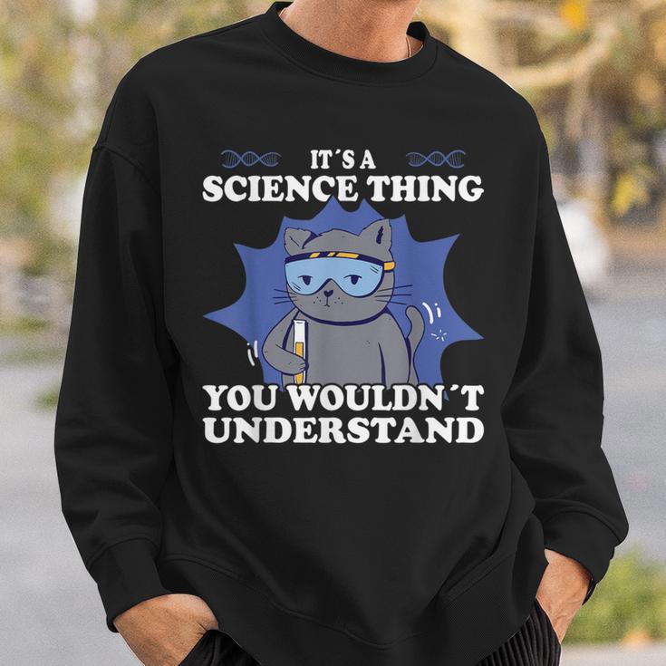 Wissenschaft Ist Ein Wissenschaftliches Ding Wissenschaftliche Ausrüstung Für Labor Sweatshirt Geschenke für Ihn