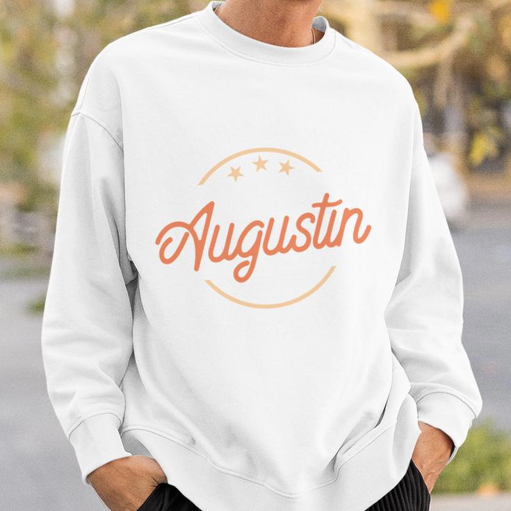 Augustine The Man Of Myth The Legend Sweatshirt Geschenke für Ihn