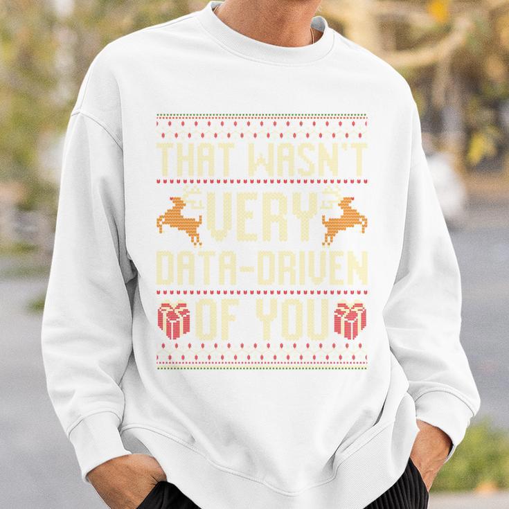 Das War Nicht Sehr Datengetriebenon Euch Ugly Christmas Jumpers Long-Sleeved Sweatshirt Geschenke für Ihn