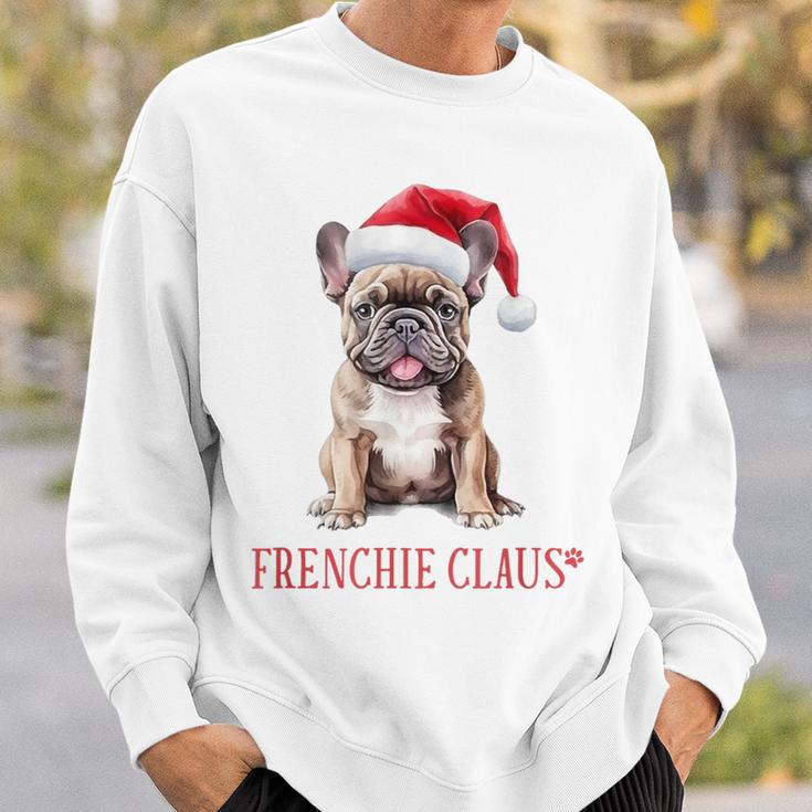 Frenchie Claus French Bulldog Christmas Sweatshirt Geschenke für Ihn