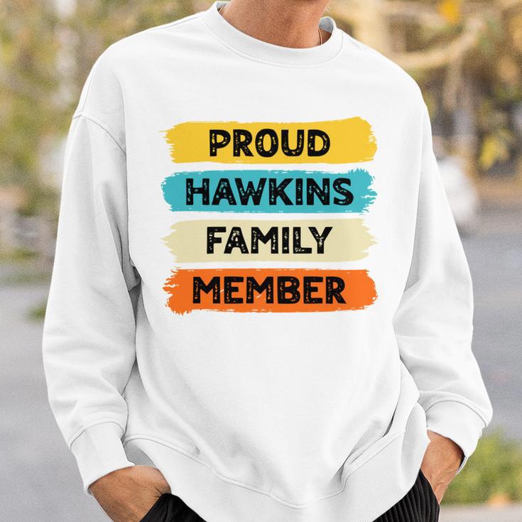 Hawkins Retro Hawkins Last Name Hawkins Sweatshirt Geschenke für Ihn