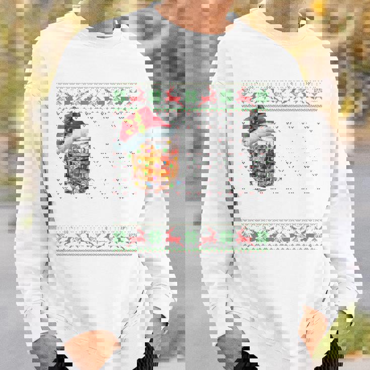 I'm Full Of Holiday Spirit It’S Called Bourbon Ugly Sweater Sweatshirt Gifts for Him