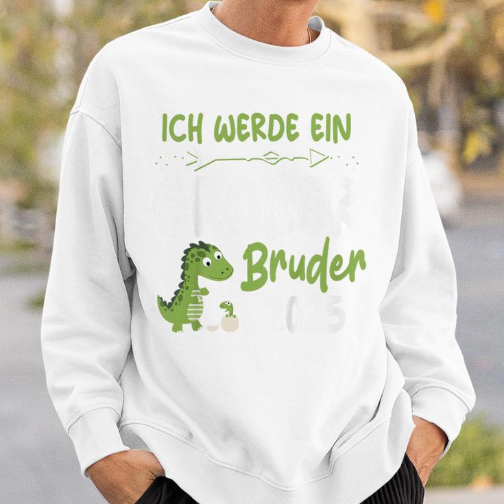 Kinder Ich Werde Ein Großer Bruder 2025 Dinosaur Baby Sweatshirt Geschenke für Ihn