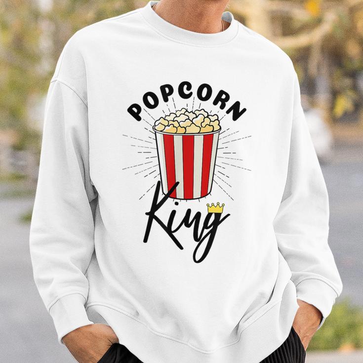 Popcorn King Popcorn Costume Film Cinema Sweatshirt Geschenke für Ihn