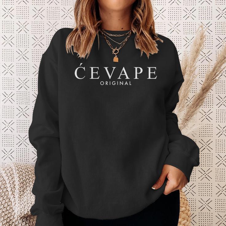 Cevapcici Cevape Original Sweatshirt Geschenke für Sie