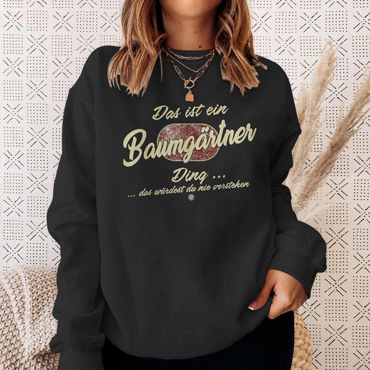 Das Ist Ein Baumgärtner Ding Family Tree Gardener Sweatshirt Geschenke für Sie