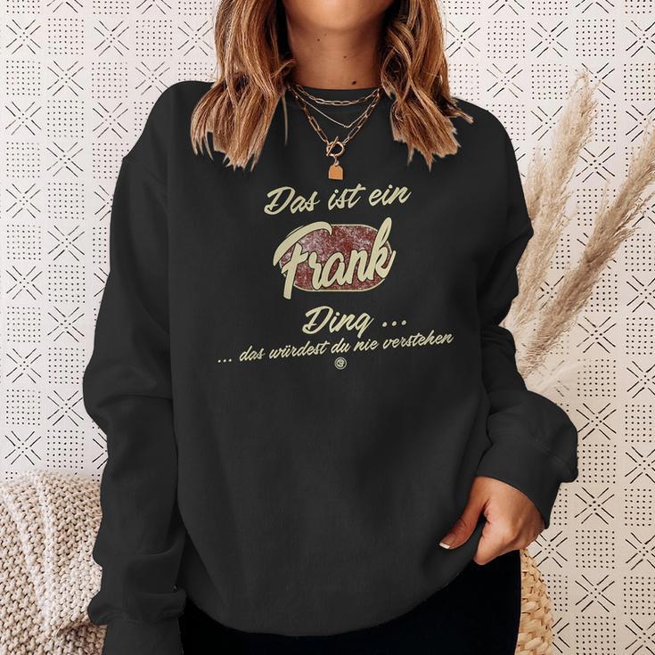 'Das Ist Ein Frank Ding' Family Sweatshirt Geschenke für Sie